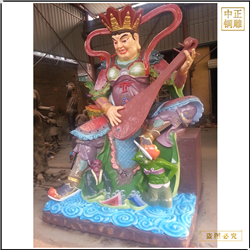 鑄銅關公 銅雕四大天王佛像供應商