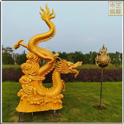 鑄銅關(guān)公 景觀銅龍雕塑鑄造