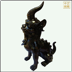 鑄銅關(guān)公 古代神獸銅獬豸雕塑鑄造廠