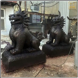 鑄銅關(guān)公 神獸銅獬豸動物雕塑