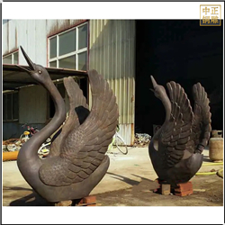 鑄銅關公 景觀銅天鵝雕塑定制