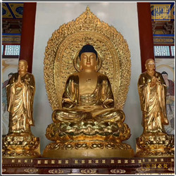 供應貼金釋迦牟尼銅佛像 供應貼金釋迦牟尼銅佛像