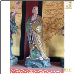 鑄銅關(guān)公 3.8米站像坐像十八羅漢