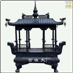 鑄銅關(guān)公 寺廟香爐定制價(jià)格
