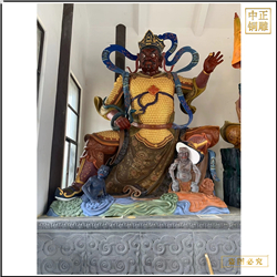 2米鑄銅四大天王佛像工廠 2米鑄銅四大天王佛像工廠