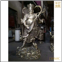 大號(hào)純紫銅四大天王佛像 大號(hào)純紫銅四大天王佛像