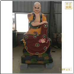 鑄銅關(guān)公 貼金銅雕十八羅漢制造廠