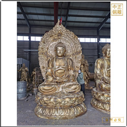 鑄銅關公 室外釋迦牟尼雕塑銅像