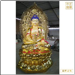 坐像釋迦牟尼佛銅像工藝品 坐像釋迦牟尼佛銅像工藝品