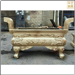 長(zhǎng)方形銅香爐定制 長(zhǎng)方形銅香爐定制