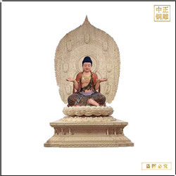 帶背光小型釋迦牟尼銅像 帶背光小型釋迦牟尼銅像