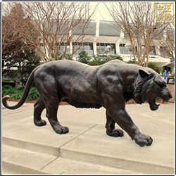 鑄銅關(guān)公 廣場老虎銅雕塑