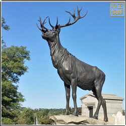 室外大型銅鹿鑄造廠家 室外大型銅鹿鑄造廠家