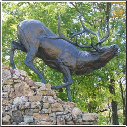 鑄銅關(guān)公 鑄銅鹿雕塑廠家