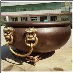 大型景區(qū)銅缸擺件 大型景區(qū)銅缸擺件