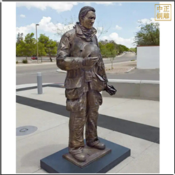 鑄銅關公 西方消防人物銅雕塑