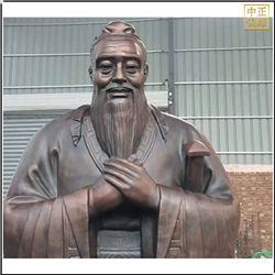 鑄銅關(guān)公 尼山孔子雕塑制作