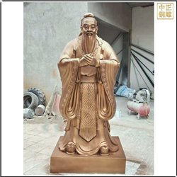 鑄銅關(guān)公 銅雕2米孔子銅像