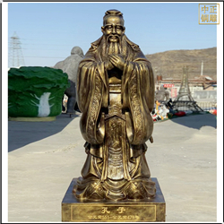 鑄銅關公 校園孔子雕塑定做