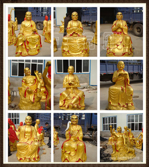 十八羅漢雕塑 十八羅漢雕塑