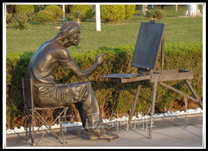 園林人物雕塑 園林人物雕塑