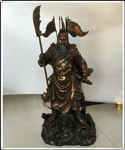 1.5米九龍關公銅雕 1.5米九龍關公銅雕