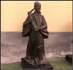郭守敬銅雕塑 郭守敬銅雕塑