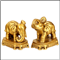 銅大象擺件 銅大象擺件