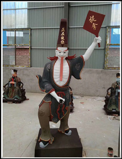 黑無常雕塑|黑無常銅雕 黑無常雕塑|黑無常銅雕