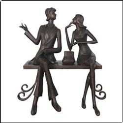 小區愛情銅雕 小區愛情銅雕