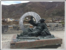 古代人物雕塑李白 古代人物雕塑李白