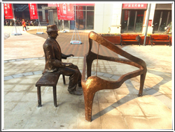 步行街民俗景觀小品 步行街民俗景觀小品