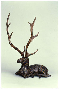 銅鹿擺件 銅鹿擺件