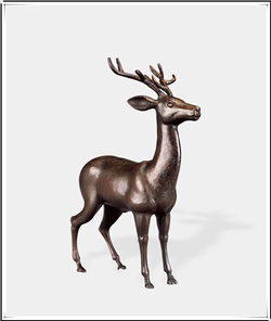 小梅花鹿雕塑 小梅花鹿雕塑