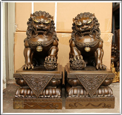 故宮獅銅雕塑 故宮獅銅雕塑