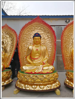 大型貼金佛像 大型貼金佛像