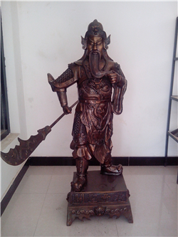 玻璃鋼關(guān)羽雕塑 玻璃鋼關(guān)羽雕塑