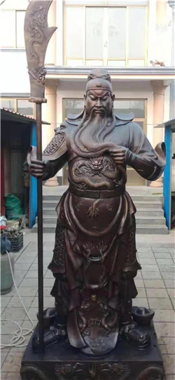 關公銅塑像 關公銅塑像