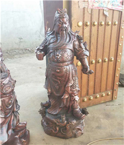 銅的關公 銅的關公