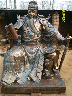 銅關(guān)公雕塑 銅關(guān)公雕塑