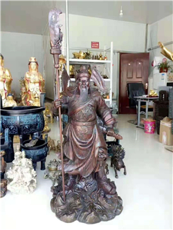 武財神銅雕 武財神銅雕