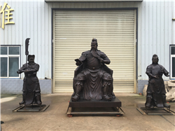 鑄銅仿銅關(guān)羽 鑄銅仿銅關(guān)羽