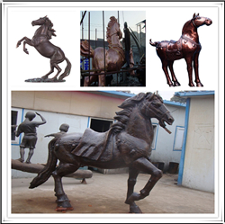 銅馬制作流程 銅馬制作流程