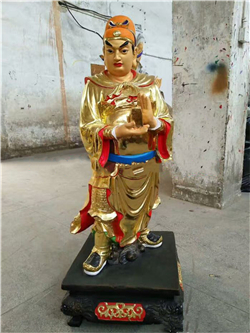 持刀關公雕塑 持刀關公雕塑