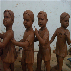 小孩玩耍銅雕 小孩玩耍銅雕