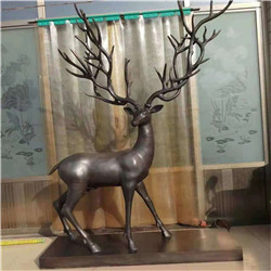 鍛銅鹿雕塑 鍛銅鹿雕塑