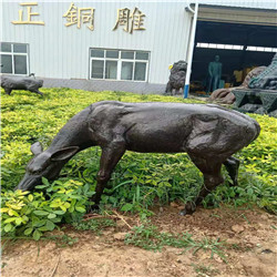 小鹿銅雕 小鹿銅雕