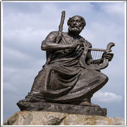 廣場西方人物銅雕塑 廣場西方人物銅雕塑