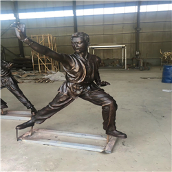 定做少林功夫雕塑 定做少林功夫雕塑