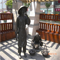 古代商販雕塑 古代商販雕塑